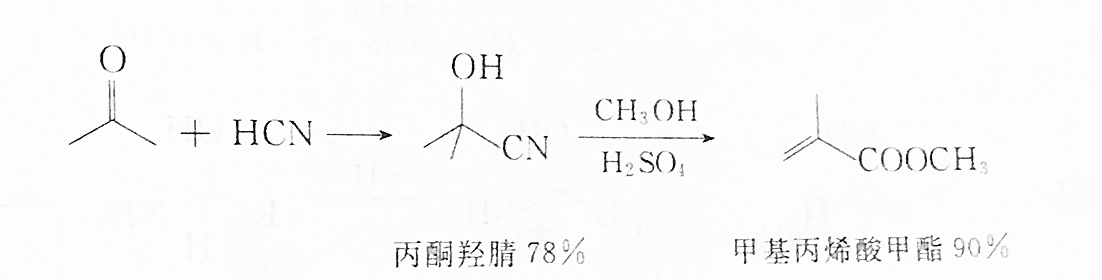 羥腈參與的反應