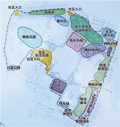 詳見右下角公園景觀規劃示意圖