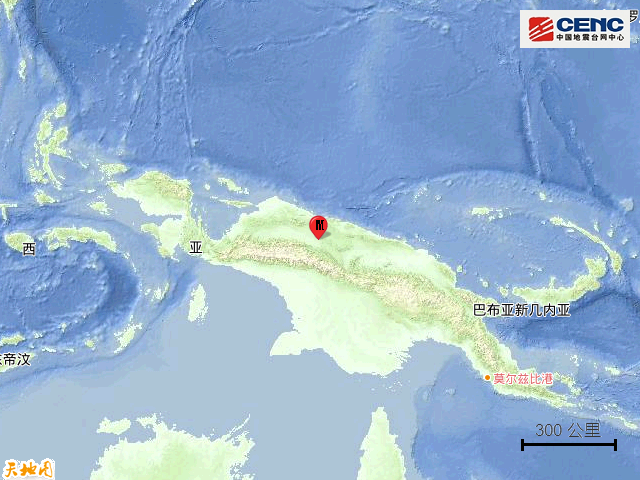 4·10印尼巴布亞地震