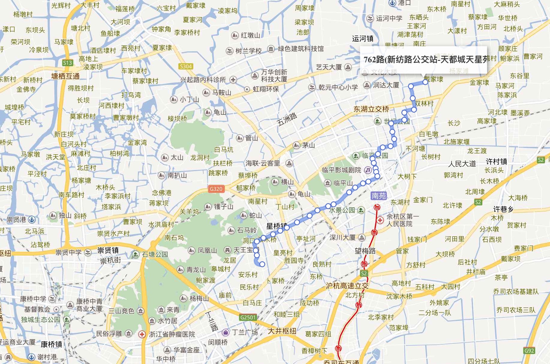 杭州公交762路