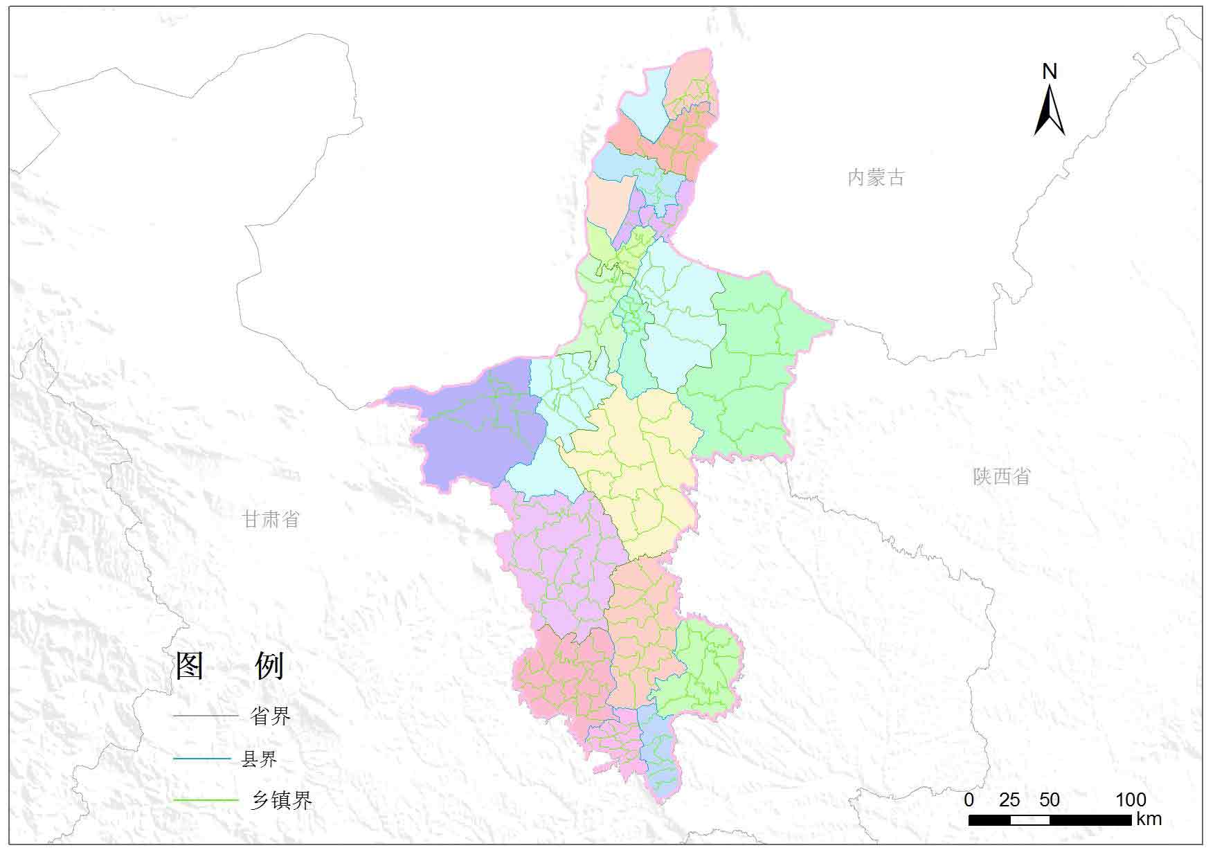 2013年寧夏回族自治區行政區劃