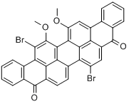 二溴-16,17-二甲氧基蒽並[9,1,2-CDE]苯並[RST]戊芬-5,10-二酮