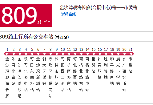 湛江公交809路