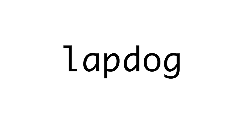 lapdog