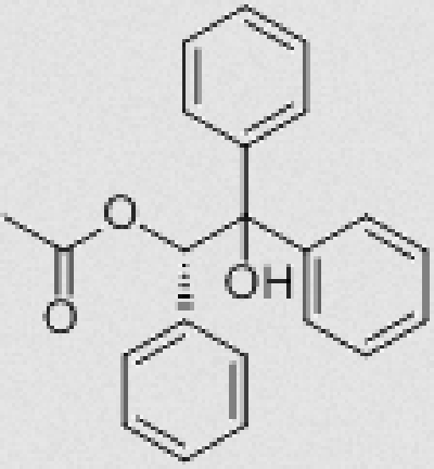 醋酸(S)-(-)-2-羥基-1,2,2-三苯乙酯