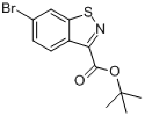 6-溴-1,2-苯並異噻唑-3-羧酸叔丁酯