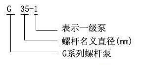 G型單螺桿泵