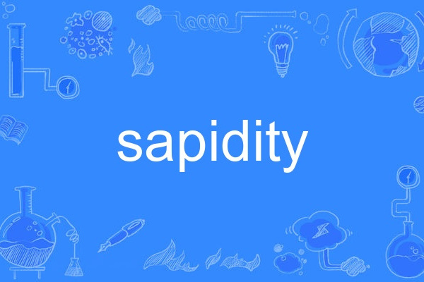 sapidity