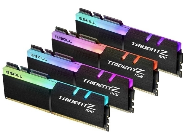 芝奇Trident Z RGB 32GB DDR4 2400(F4-2400C15Q-32GTZR)