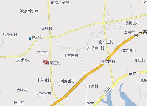 范家莊村地理位置