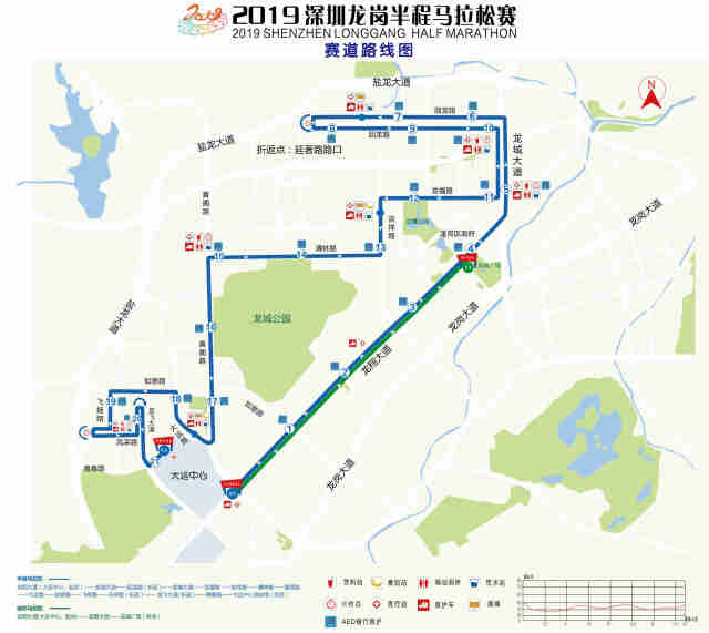 2019深圳龍崗半程馬拉松賽