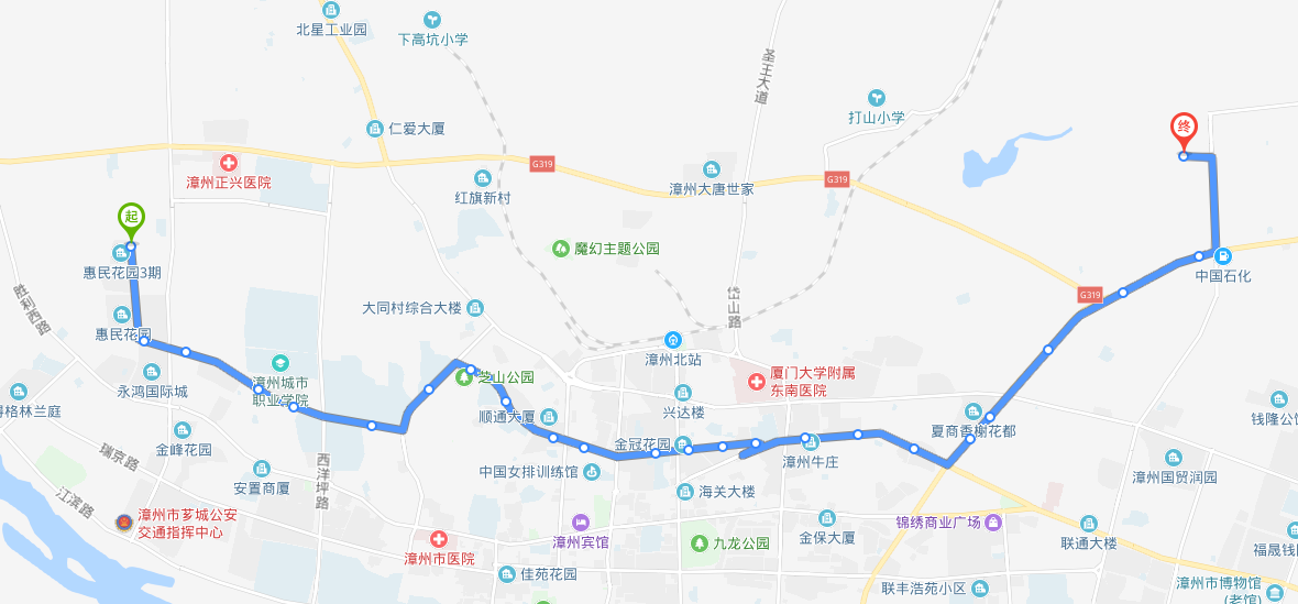 漳州公交B1路