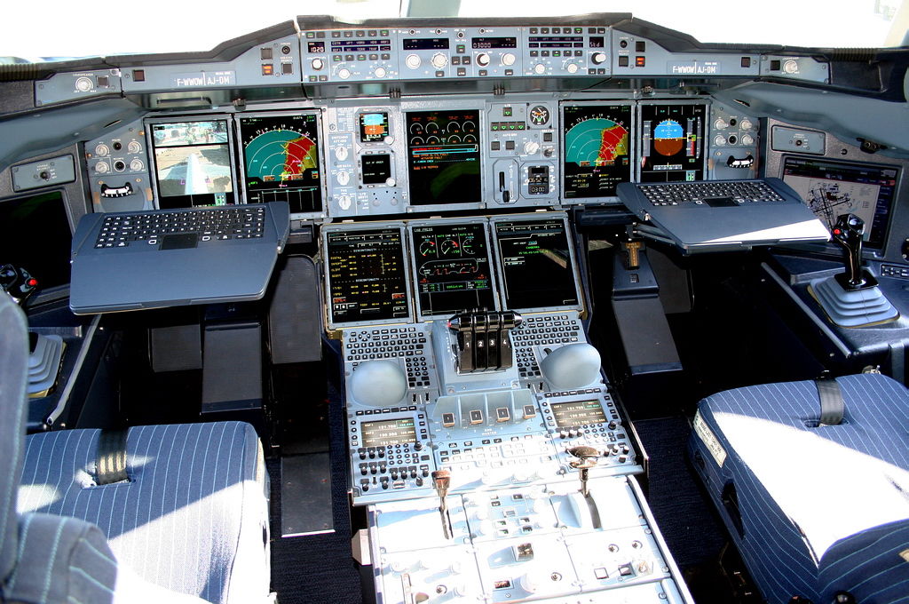 空中客車A380駕駛室