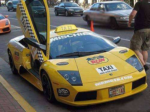 杜拜的計程車