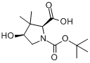 (2S,4S)-N-Boc-4-羥基-3,3-二甲基吡咯烷-2-甲酸