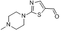 2-（4-甲基哌嗪-1-基）噻唑-5-甲醛