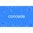 concede