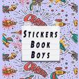 Stickers Book Boys: Blank Sticker Book