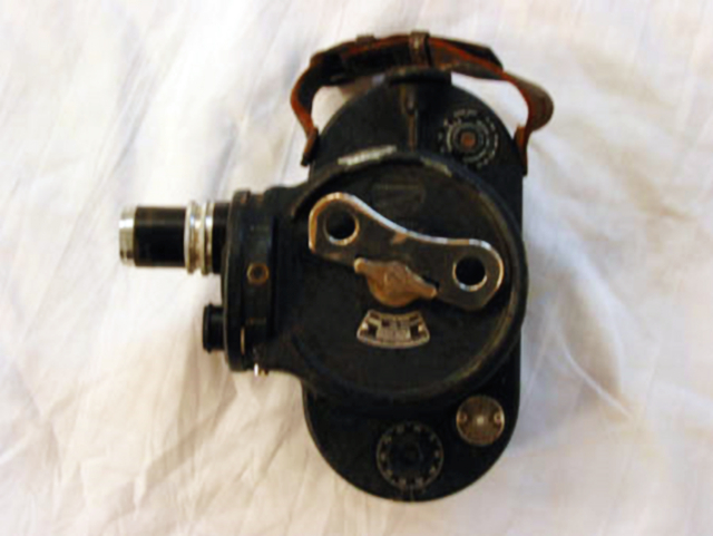 馬吉當年使用這部16毫米攝影機拍攝日軍暴行