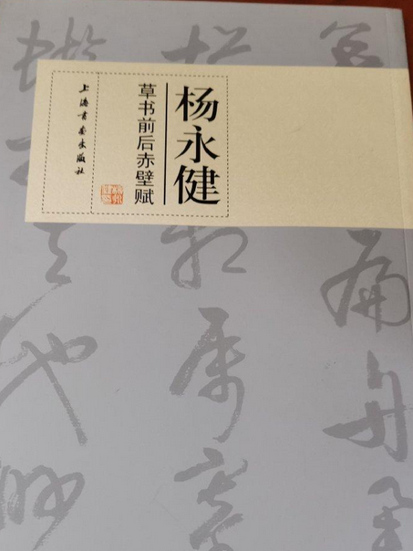 楊永健草書前後赤壁賦