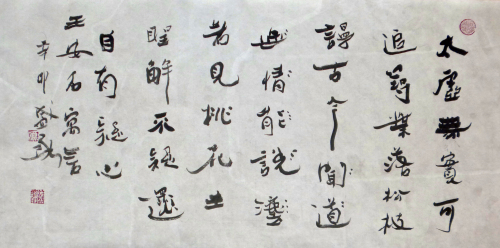 許盛華(北京現代管理大學文化傳媒學院特聘書法教授)