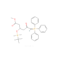 (3R)-叔丁基二甲矽氧基-5-氧代-6-三苯基膦烯己酸甲酯