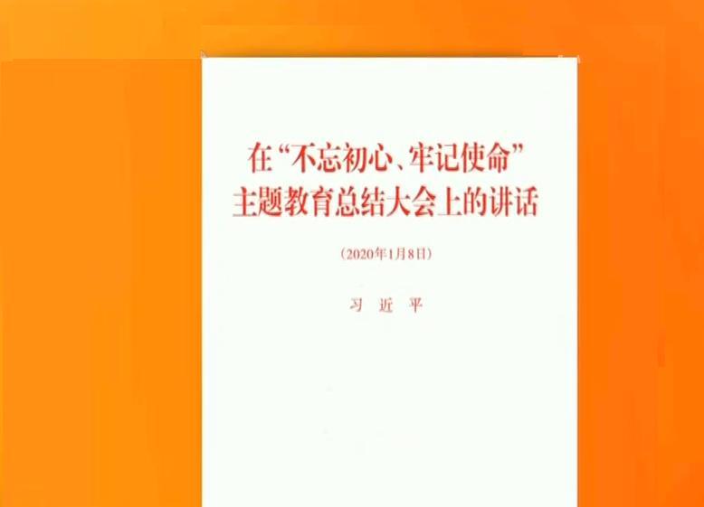 在“不忘初心、牢記使命”主題教育總結大會上的講話(人民出版社出版的圖書)