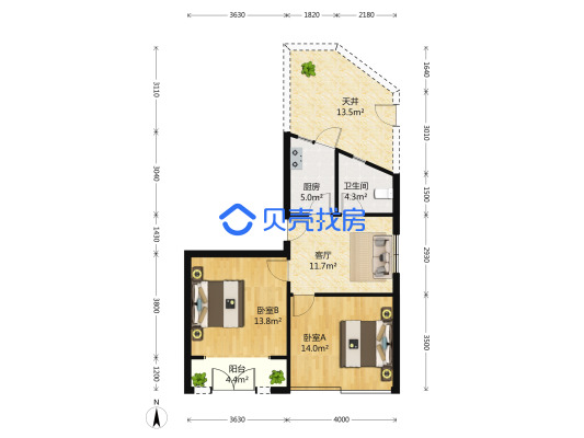 松花江路928號戶型圖