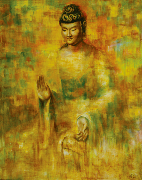 《佛》2009 布面油畫 60x80cm