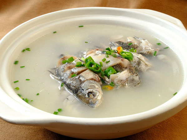 糯米鯽魚湯