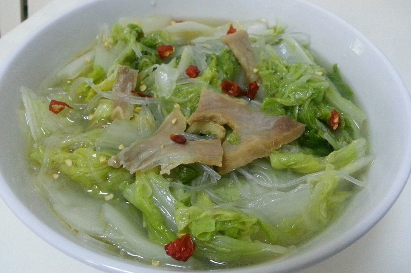 小白菜冬瓜湯