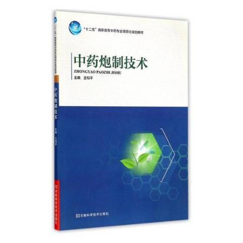 中藥炮製技術(2015年中國電力出版社出版的圖書)