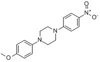 1-（4-甲氧基苯基）-4-（4-硝基苯基）哌嗪