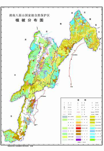 植被分布圖