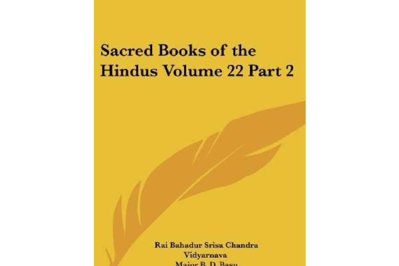 Sacred Books of the Hindus Vol. 22 Part 2