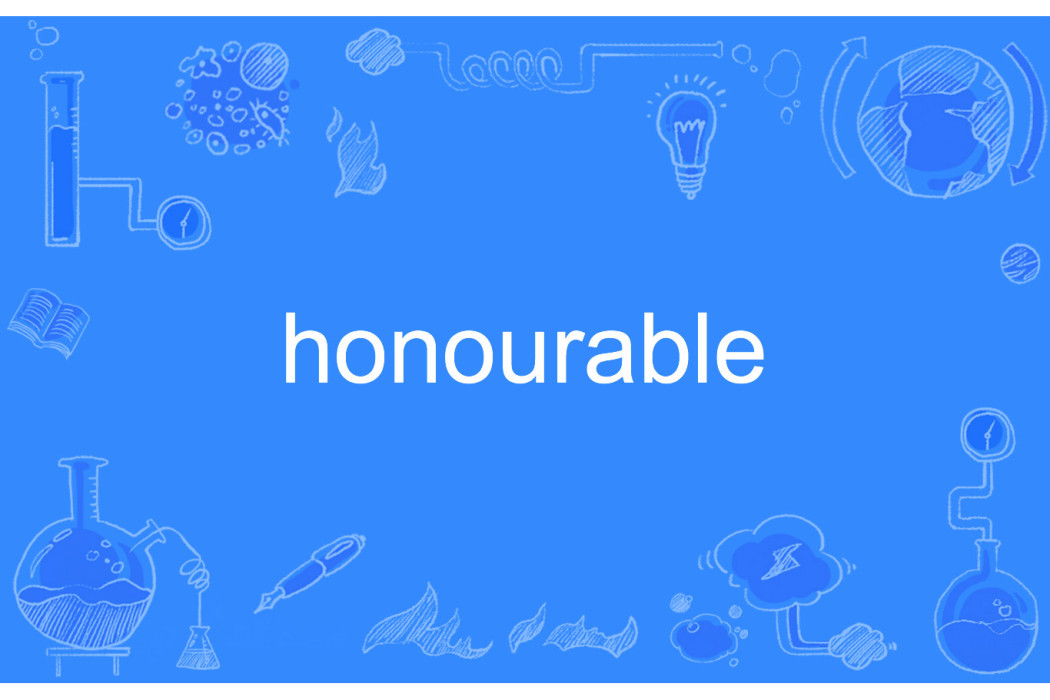 honourable