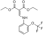 2-（三氟甲氧基）苯胺基-N-亞甲基丙二酸二乙酯