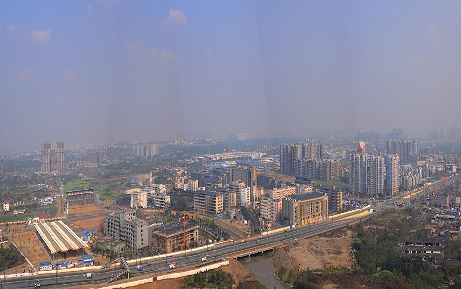 協和街道城市全景