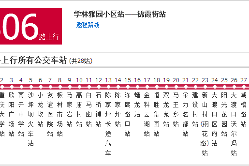 重慶公交806路