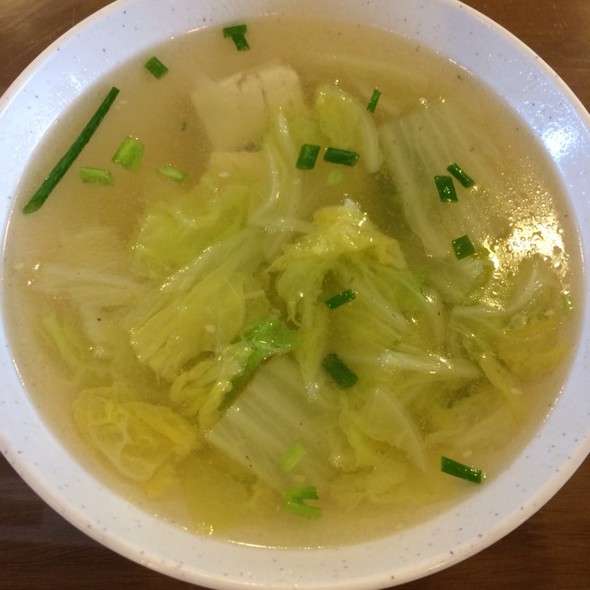 白菜豆腐湯