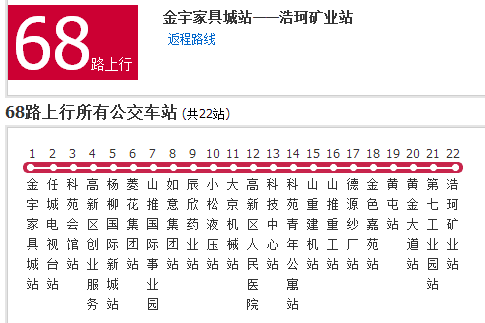 濟寧公交68路