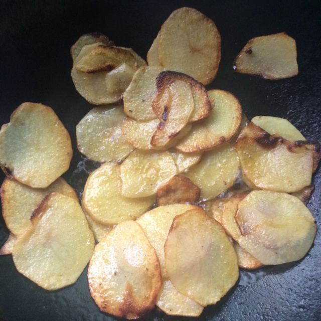 土豆回鍋肉片