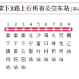 棠下公交3路