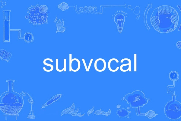 subvocal