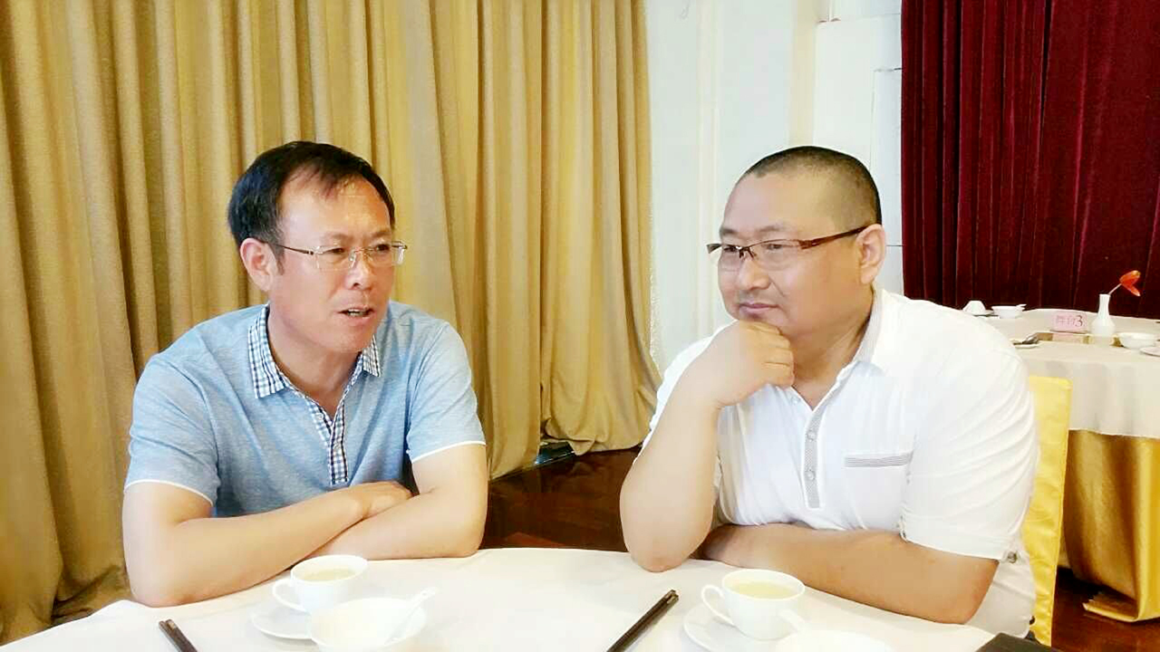 沃福百瑞董事長潘泰安到道行集團考察交流