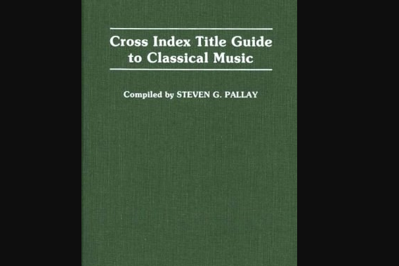 Cross-index Title Guide to Classical Music