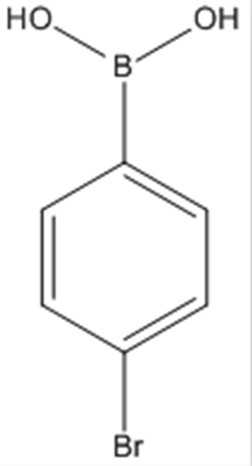 圖1 4-溴苯硼酸