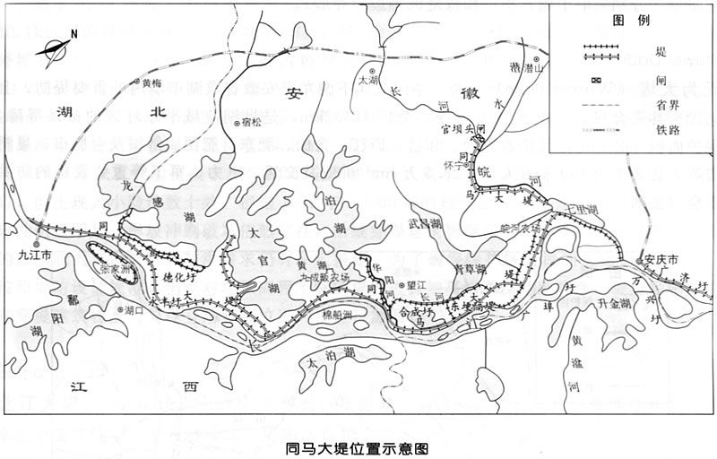 同馬大堤區域圖