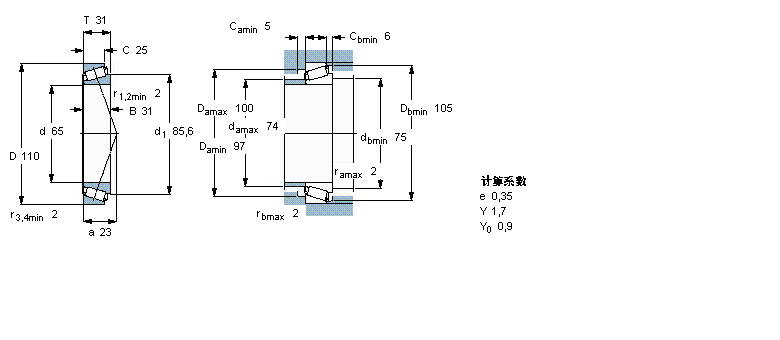 SKF T2DD065/Q軸承