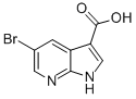 5-溴-1H-吡咯並[2,3-B]吡啶-3-甲酸
